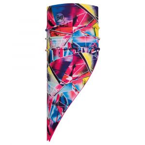 Buff Polar Bandana One Size G-Mix Multi / Magenta Fleece - G-Mix Multi / Magenta Fleece - Taille One Size