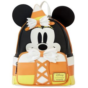 Image de Funko Mini Sac À Dos Disney de Mickey & Minnie Mouse - Loungefly - Candy Corn Minnie - pour Femme - multicolore