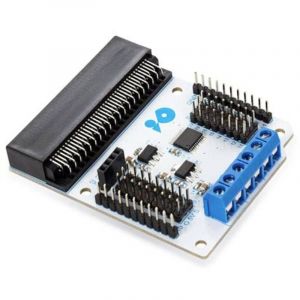 Whadda Carte Breakout de Commande Moteur pour Micro:bit, 4 Modes de contrôle, 1,2 A de Courant Constant, Parfait pour Les projets robotiques
