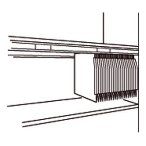 Image de Otto Office Jeu de 2 rails plastique pour dossiers suspendus (840 mm)