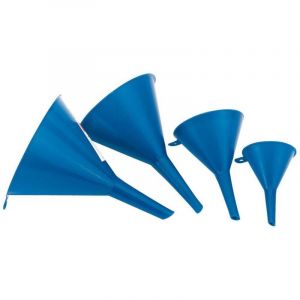 Draper Tools Jeu de 4 Entonnoirs Bleu