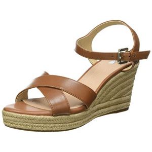 Geox D Soleil A, Chaussures Femme - Cognac - 38 EU