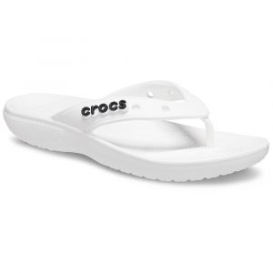 Image de Crocs Diapositives Classic Flip EU 45-46 White