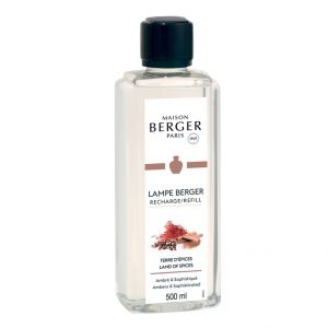 Maison Berger Paris Parfum coloris transparent senteur terre d'épices Lampe Berger - 500 ml