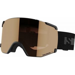 Salomon S/View Flash Black/Flash Tonic Orange Masques de ski