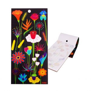 Bloc note magnétique - Carnet Formalist Jardin fleuri - Pylones