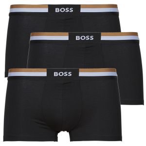 Boss Effect Hommes Trunk 3P Motion Lot de Trois Boxers Courts en Coton mélangé avec Taille emblématique