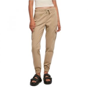 Urban classics Pantalon cargo taille haute femme