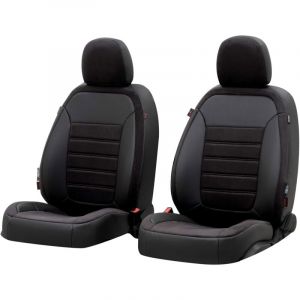 Walser Housse de siège Bari pour Toyota Auris (E18) 10/2012-12/2018, 2 housses de siège pour les sièges normaux