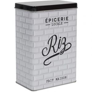 Linnea Boite de rangement riz 18 5x12x7 cm brooklyn