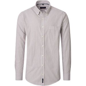 Casa Moda Chemise Rayé Marron taille XXL