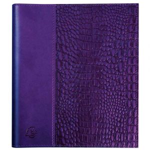 Image de Exacompta Agenda baby croco 18 spirale violet