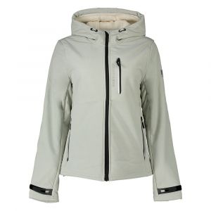 Superdry Arctic Jacket Veste Soft Shell Arctique, Grey Marl, XS Femme