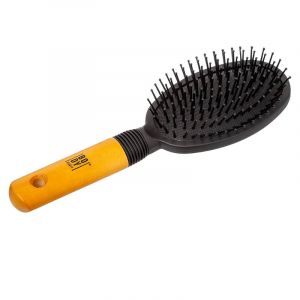 Image de Brosse &agrave; C veux Ovale "Hair" 23cm Noir & Naturel Prix