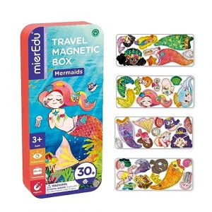 MIEREDU MierEdu BO&Icirc;TE DE PUZZLE MAGN&Eacute;TIQUE voyage: SIR&Egrave;NES 9x3,3x20,3