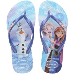 Havaianas Fille Kids Slim Princess Tongues, Purple Fantasy, 31/32