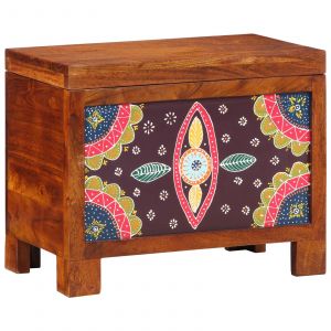 Vidaxl Buffets & Meubles De Rangement Marron, Multicolore Bois Massif - Neuf