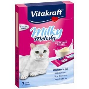 Vitakraft Friandises pour chat Milky Melody à la crème de lait pure