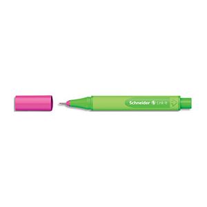 Schneider (Papeterie) Stylo fineliner Link-It - 0,4 mm - système 'click' pour additionner une autre pointe - rose