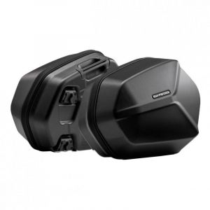 Image de Sw-motech Valises latérale Aero ABS noires support EVO Honda VFR 800