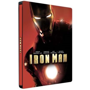 Iron Man - 4k Ultra Hd + Blu-Ray + Blu-Ray Bonus - &Eacute;dition Bo&icirc;tier Steelbook