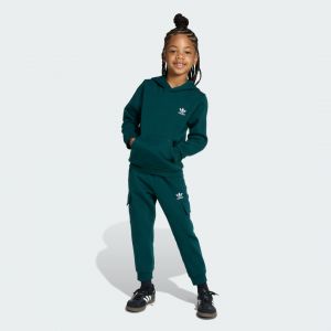 Adidas Originals Ensemble à capuche cargo enfants, pointure 104 cm - Taille 104 cm