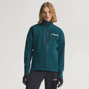 Adidas Terrex XPR Softshell Veste Running Hommes - Vert, Taille XXL