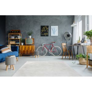 Arte Espina Paris Prix - Tapis Tufté à La Main à Poils Longs rabbit Blanc 160 X 230 Cm