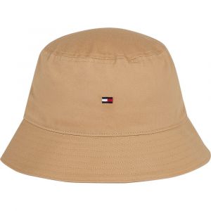 Tommy Hilfiger Essential Flag Bucket Bob, Classic Khaki, OS Homme