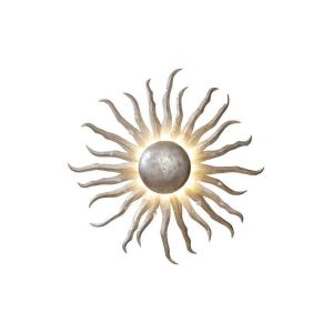 Boutica-design HOLLANDER Applique Sonne Gigante 2x40W E27 Argent