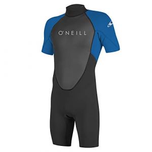 Image de O'Neill Wetsuits Reactor-2 2mm Back Zip Spring Combinaison Men's, Black/Ocean, XL