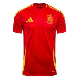 Adidas Maillot Espagne 2024 Match Domicile Junior - Better Scarlet, Better Scarlet - Taille 9-10Y