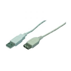 Image de Logilink CU0012 - Câble USB 2.0 Mâle/femelle 5 m Gris