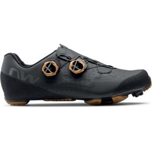 Image de Northwave Extreme XC Chaussures VTT Homme, noir/marron EU 45,5 Chaussures VTT &agrave; cales