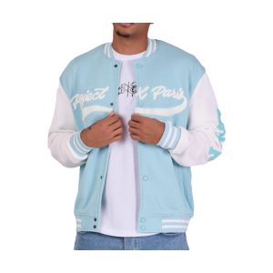 Blouson style universitaire avec logo Project X Paris