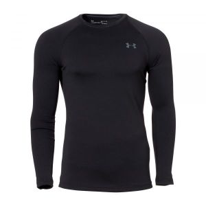 Under Armour Haut à col ras du cou ColdGear Base 3.0 pour hommes Black - Taille MD