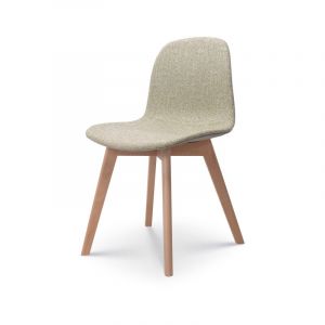 Kosmi Chaise de salon confortable en tissu anna verte
