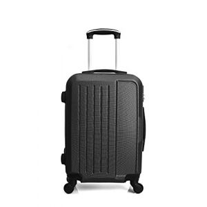 Hero VALISE CABINE - ABS – 55cm – 4 roues – VESUVIO – NOIR
