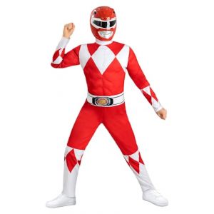 Déguisement Power Ranger rouge enfant - Funidelia- 118783- Déguisement garçon et accessoires Halloween carnaval et Noel