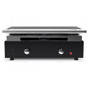 Verycook Créative - Plancha à gaz 2 brûleurs
