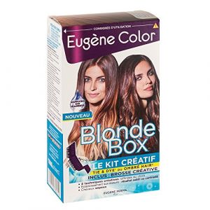 Image de Eug&egrave;ne Color Blonde Box - Kit cr&eacute;atif de coloration pour r&eacute;aliser Tie & Dye ou Ombr&eacute; Hair