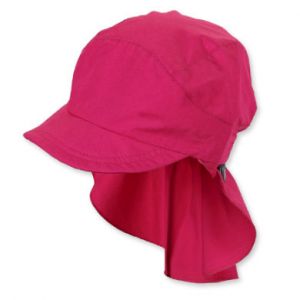 Sterntaler Capuchon &agrave; visi&egrave;re avec prot&egrave;ge-cou magenta - Taille Mode b&eacute;b&eacute; (6 - 24 mois)