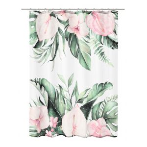 Image de Kleine Wolke Rideau de douche Jardin Multicolore