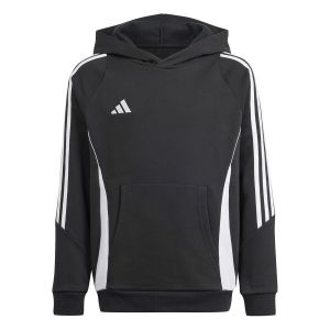 Adidas Sweat-shirt à capuche de survêtement Tiro 24 Enfants - Black / White, Black / White - Taille 15-16A