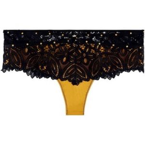 Pomm'Poire Shorty tanga jaune Saltimbanque