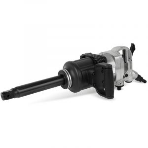 Eberth 1" Clé à Chocs pneumatique pour Usage intensif avec Extension (1620 Nm, 1/2" Air Connexion, 3 Rotation à droite et a gauche, Mécanisme double)
