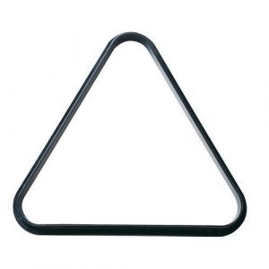 Powerglide triangle snooker/poteau 47,5 cm polyéthylène noir