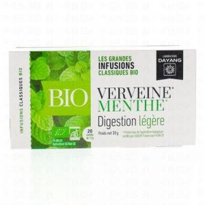 Image de Dayang Verveine menthe bio 20 sachets