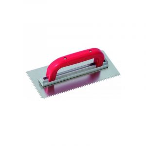 Taliaplast SOFOP - Platoir à colle inox 28x11 dents isocèles de 6mm