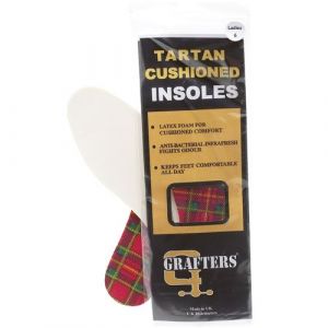 Grafters Semelles en tartan - Homme (12 paires) (42 EU) (Tartan) - UTDF941